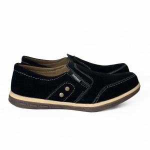 Sepatu Slip On Pria Kulit Kasual Kerja Santai Formal Keren Terbaru - Ghaneo T01 39-43