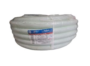 Ống ruột gà phi 32 D32 Sino SP9032CM ống nhựa mềm đàn hồi luồn dây điện chống cháy màu trắng