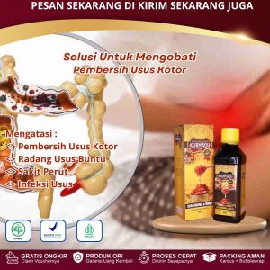Kurmaqu GMJ - Obat Pembersih Usus Kotor Infeksi Usus BuntuSusah BAB Radang Usus BAB Berdarah