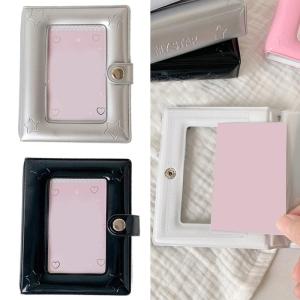 Quality PVC 3.58x2.6inch Photo Album for 40 Photos Large Capacity for Family Wedding Anniversary Storage Postcard