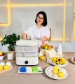 Nồi hấp Unie UE-560 nồi hấp 3 tầng có thể tháo rời công suất 850W tổng dung tích 18L - 12 chức năng tiện lợi - Bảo hành chính hãng 12 tháng. 