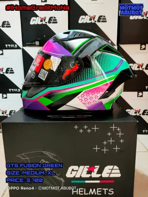 GILLE FULL FACE HELMET FUSION GREEN