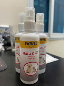 Protec Nano - Xịt Diệt Ve Rận Bọ Chét Cho Chó Mèo Siêu Hiệu Quả 100ml Thảo Dược Lành Tính Không Độc Hại