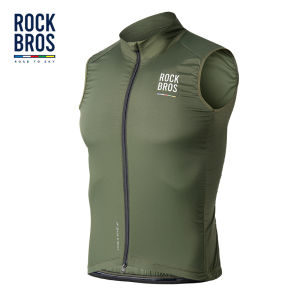 【Road to sky】rockbros Áo ghi lê Xe Đạp Khóa kéo YKK nhẹ Chống Gió Áo Đạp Xe áo cộc tay xe đạp đường trường thoáng mát mau khô xe đạp leo núi