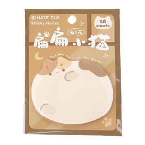 Adhesive Memos Pad Lovely Pet Sticky Note Simple Note Pads Kitten Series Sticky Notes School Office Accessories
