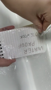 Waterproof Pocket Notebook All Weather Spirals Notepad Field Note Pad Write in the Rain Notepad