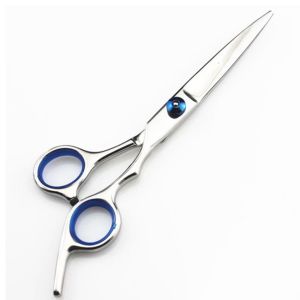 Kemei Hair Scissors 6 inch Cutting Thinning Styling Tool Stainless Steel Salon Hairdressing Shears Regular Flat Teeth Blade