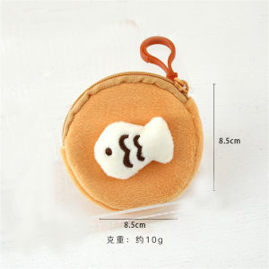 Belfoyer กระเป๋าสตางค์รูปกระเป๋านักเรียนขนาดเล็กจี้สีลูกอมกระเป๋าใส่หูฟังแบบสร้างสรรค์