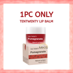 TENTWENTY Pomegranate Lip Balm Repair Hydrate Exfoliate Dead Skin Reduce Lip Lines Nourish Lip Balm 10g