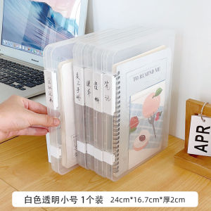 Clear Plastic File Storage with Buckle Lid Moisture Dust Proof Document Organizer