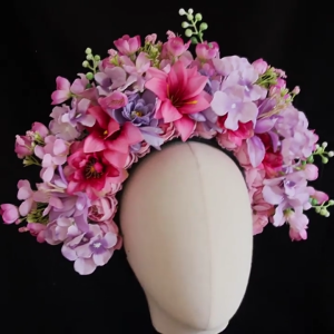 Ethnic Style Bridal Headband Hair Wreath Florals Crowns Wedding Flower Headband Hair Hoop Hairband Women Hair Accessory