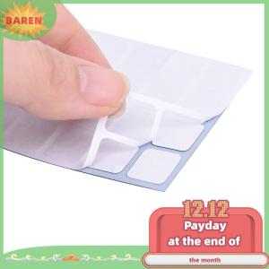 BAREN English Keyboard Replacement Stickers White on Black Any PC Computer Laptop