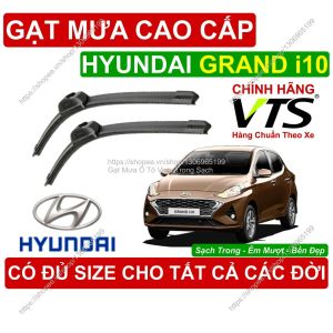 Gạt Mưa VTS Kính Lái Hyundai Grand i10 Cặp Gạt M.ưa Kính Lái Hyundai Grand i10 C.ó Đủ Size Cho Các Đời Xe i10