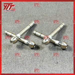 Gù cub 125 inox có chống rung ghi đông MS02