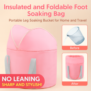 Foot Soak Good Insulation Home Foot Soaking Bucket Stable and Anti-tipping Pearl Cotton