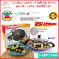 cetakan kue pukis 12lubang / cetakan kue anti lengket HAPPY PAN - UNGU. 