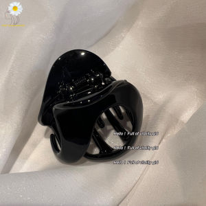 【♡Lovely girls house♡】Round Hair Claw High Ponytail Holder Korean Ins Back Head Hair Clip for Women Fashion  Hair Accessories