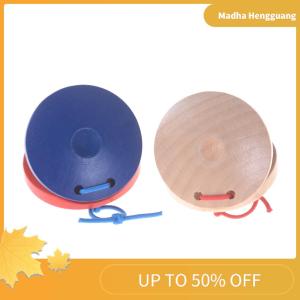 Madha Kid Wooden Castanet Toy Children Musical Percussion Instrument TOY Gift