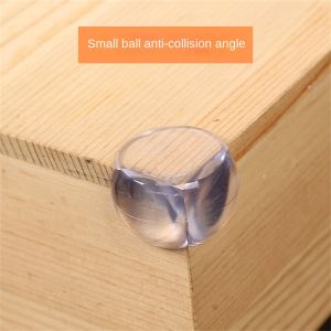 POTIKA มุมโต๊ะ ป้องกันการชนกัน PVC อุปสรรคด้านความปลอดภัยของเด็กมุมนิรภัยแบบโปร่งใส 4pcs