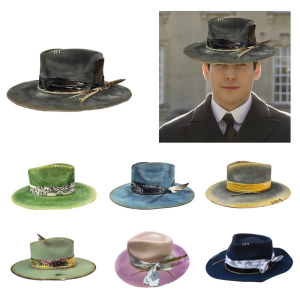 Vintage Ethnic Style Wool Felt Hat with Decorative Trim Stylish and Warm for All Occasions