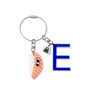 Kanavaia Customizable Letter Acrylic Keychain - Set 21 (Nigiri Sushi)