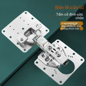 Set 2 Miếng Đệm Sửa Bản Lề Tủ Gỗ Nhựa Tấm Đệm Sáng Bóng Chống Rỉ Cao Cấp Tặng Kèm Vít - HÀNG CÓ SẴN