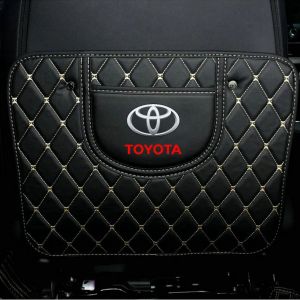 Đệm Lót Bảo Vệ Lưng Ghế Ngồi Xe Hơi - Tấm chắn lưng ghế Chống Bẩn Họa Tiết Hoạt Hình Dễ Thương