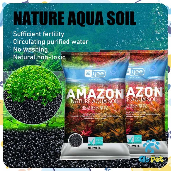 Premium Aqua Soil for Aquascape FreshWater Purification Active