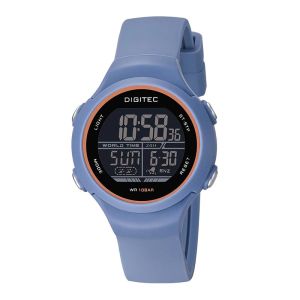 JAM TANGAN DIGITEC ORIGINAL - JAM DIGITEC BDG-7082TBL JAM DIGITEC BDG7082 JAM DIGITEC 7082 JAM DIGITEC BDG7082TBL - WOMEN TR - Resin - Biru - Diameter 4 CM - Jamdunia / Jam dunia JD18 JAM TANGAN WANITA JAM WANITA JAM TANGAN ANTI AIR # S003