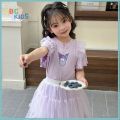ABCKIDS Girls Princess Sleeves Shirt and Balloon Skirt Top and Skirt SET Cute OOTD Kuromi MyMelody. 