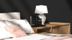2025 New Qi2 5 in 1 Multifunctional RGB Night Light Alarm Clock Wireless Charger Pad Stand Phone Fast Charging Station for iPhone
