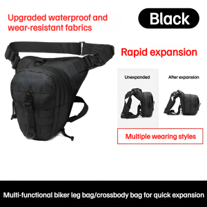 Car Leg Bags Waterproof Abrasion Resistance Fanny Pack Multifunction Oil Tank Bag Large Capacity