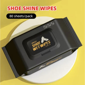 30/80PCS Shoe Wipes For White Shoes Cleaner Disposable Wet Wipes Sneaker Leather Cleaning Tissues