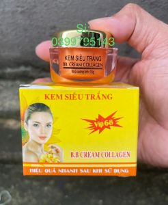 Kem Siêu Trắng Da Linh Chi Vàng Vip 15g