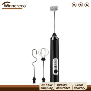 【Free Shipping】 Portable Handheld Milk Frother for Coffee Latte and Egg Mixing in Home Kitchen