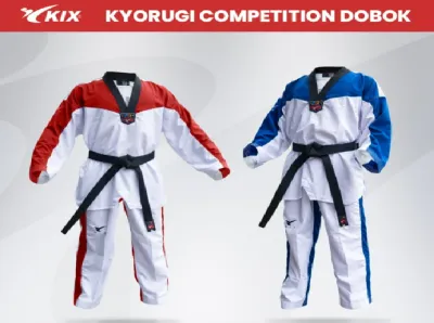 Kix Taekwondo Kyorugi Competition Dobok