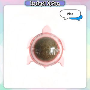 [iRojak] Rotatable Pet Catnip Licking Ball Wall Toys Grass Mint Ball Snacks 猫薄荷 Mainan Makanan Kucing - PT01