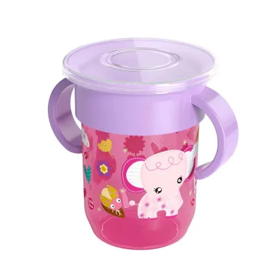 NEW 360 Degree Leak proof Magic Cup Baby Train Cup Learn To Drink Leak proof Anti choke Cup
