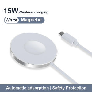 ACTUAL เครื่องชาร์จไร้สาย QI แม่เหล็กเหนี่ยวนำ 15W สำหรับนาฬิกา เครื่องชาร์จเร็ว 3 ใน 1 สำหรับ iPhone 14 Airpods Pro Apple Watch Xiaomi Huawei โทรศัพท์มือถือ