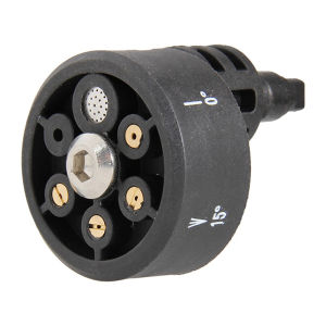 [caichuitan] หัวฉีดพลาสติก5 in 1แบบปรับได้หัวฉีดแรงดันสูงสำหรับเครื่องล้างแบบไร้สายเครื่องฉีดชิ้นส่วนปืนฉีดน้ำ