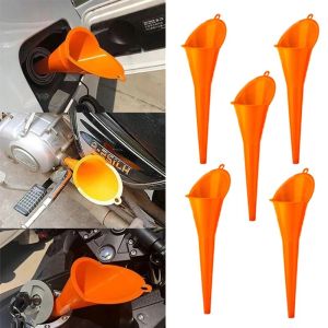 Motorcycle Refueling Funnel Car Engine Hands-free Long Mouth Anti-splash Oil Filling Tool Universal Portable Funnel Auto Accessories