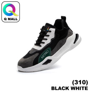 MCPRO SAFETY SHOES Anti-Smashing Mesh Work Shoes 310 Black White/ 310A Black Green/ MC988 Orange Black