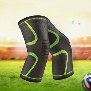 LMS70 Elastic Breathable Nylon Knitted Knee Sleeve Workout Running Joints Protector Cycling Sports Protector Kneepads Compression Knee Pad Knee Support Knee Brace