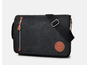 Túi đeo chéo đeo vai nam vải Canvas cao cấp phong cách âu mỹ