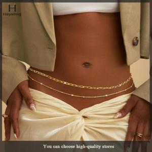 Hayating Waist Chain For Women Waterproof 1 2 3 Layers Belly Chains Beach Bikini Waist Body Chain Jewelry Elegance Versatile Acessories