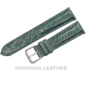 Dây đồng hồ Songhan Leather dây da đà điểu cao cấp minh kèm khóa kim cao cấp bảo hành 6 tháng Songhan Leather