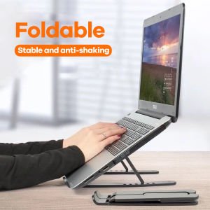 Promo - Penyangga Laptop Stand Holder Lipat Adjustable Anti Slip Untuk Laptop / Notebook