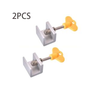 2pcs Kunci Jendela Geser Safety Anak Kunci Jendela Sliding Window Safety Lock Kunci Jendela Sleding
