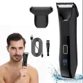 2 In 1 Electric Body Hair Trimmer Full Body Waterproof Haircut Shaving Razor For Men And Women Private Pubic Hair Leg Hair Sciss. 
