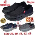SEPATU SLIP ON ARDILES FLAGON / SEPATU ARDILES PRIA KARUNG - Abu-abu, 42. 